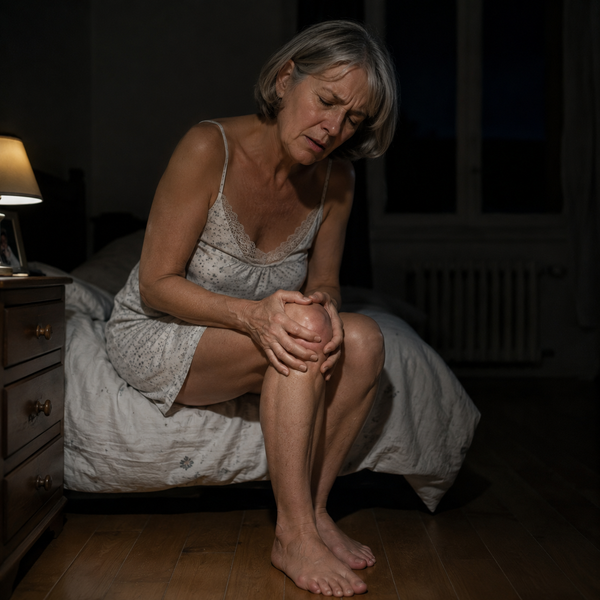 Le genou qu'on sent le soir